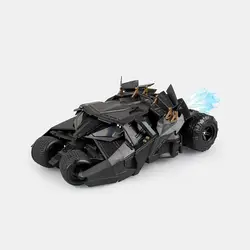 Бесплатная доставка 5 "tokusatsu Revoltech No.043 Темный рыцарь Бэтмен Автомобиль Бэтмобиль штучной упаковке ПВХ фигурку Коллекция Модель кукла
