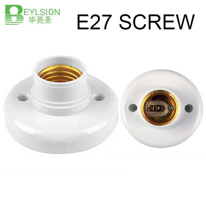 

BEYLSION E27 lamp base holder E27 lamp fitting fix base LED Lamp aging test holder Surface mounted E27 socket
