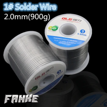 

900g/1pcs 1# 2.0mm Solder wire Melt Rosin Core Soldering Welding 50%Tin 50%Lead