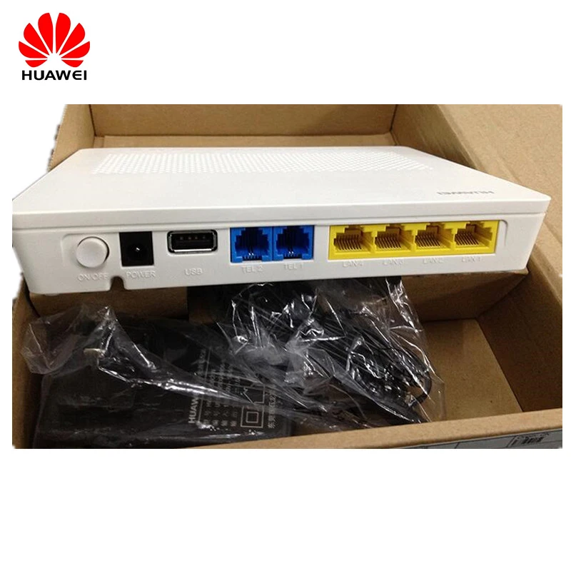 Huawei волокно FTTH Epon Onu HG8245A оптический маршрутизатор Ont оборудование для оптоволокна с 1ge+ 3fe+ wifi+ голос+ usb Английский Vershion