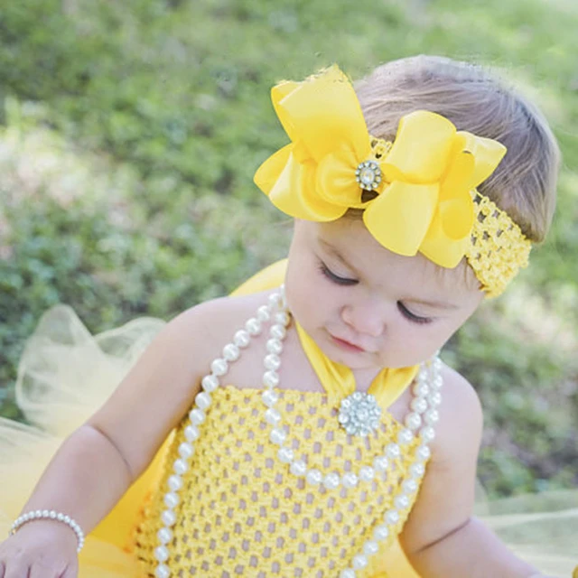 Lemon Yellow Dress Baby Girl, Birthday or Formal Party Outfit – Moderna  Meninas