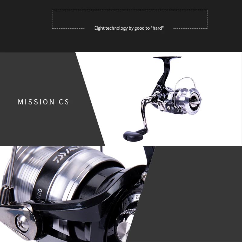 DAIWA оригинальная спиннинговая Рыболовная катушка MISSION CS 2017 новая модель 2000S 2500S 3000S