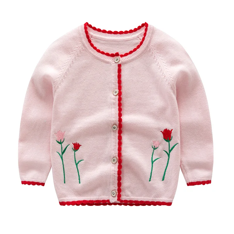 2018 Baby Girl Tiny Cotton Autumn Winter Cardigans Children Girls