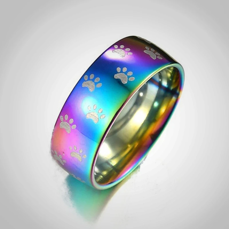 резинка ameli мишка с короной 3111584. украшения с радужным камнем. опал девственная радуга. Spikes stainless steel кольца радужные. ювелирные украшения радуга.