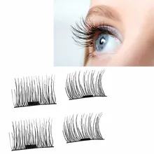 Натуральный толстый 3D накладной магнит для ресниц ic ресницы объемный поддельный магнит для ресниц ресницы Pestanas falsas