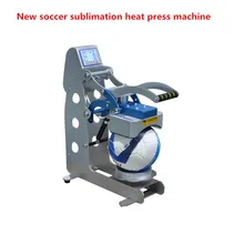 New arrival soccer sublimation heat press machine for ball football Logo printing heat transfer printer
