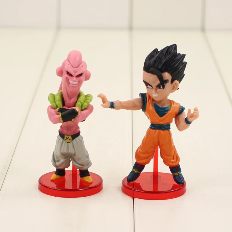 10-14 см 6 шт./лот Dragon Ball Z Super Saiyan Son Goku Vegeta Frieza Piccolo Cell Beerus ПВХ фигурка Модель Коллекция игрушек