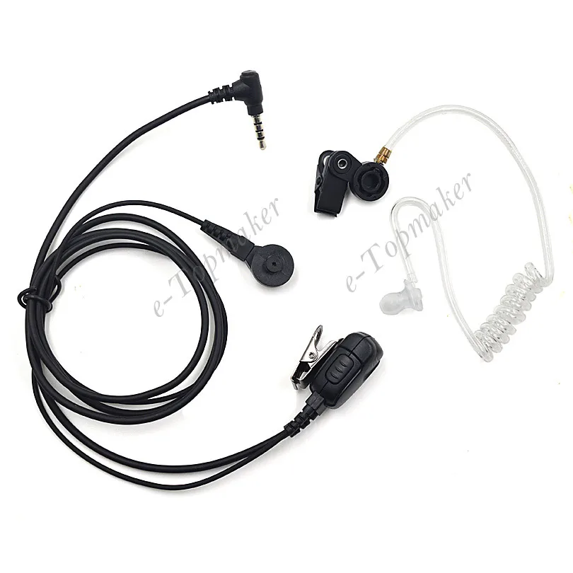 imágenes para 1-Pin conector de Tubo Acústico Del Auricular Auricular PTT Mic para Yaesu Vertex VX-3R VX-5R FT-50R FT-60R VX-8GR Radio Portátil Walkie Talkie Nueva imágenes para 1-Pin conector de Tubo Acústico Del Auricular Auricular PTT Mic para Yaesu Vertex VX-3R VX-5R FT-50R FT-60R VX-8GR Radio Portátil Walkie Talkie Nueva