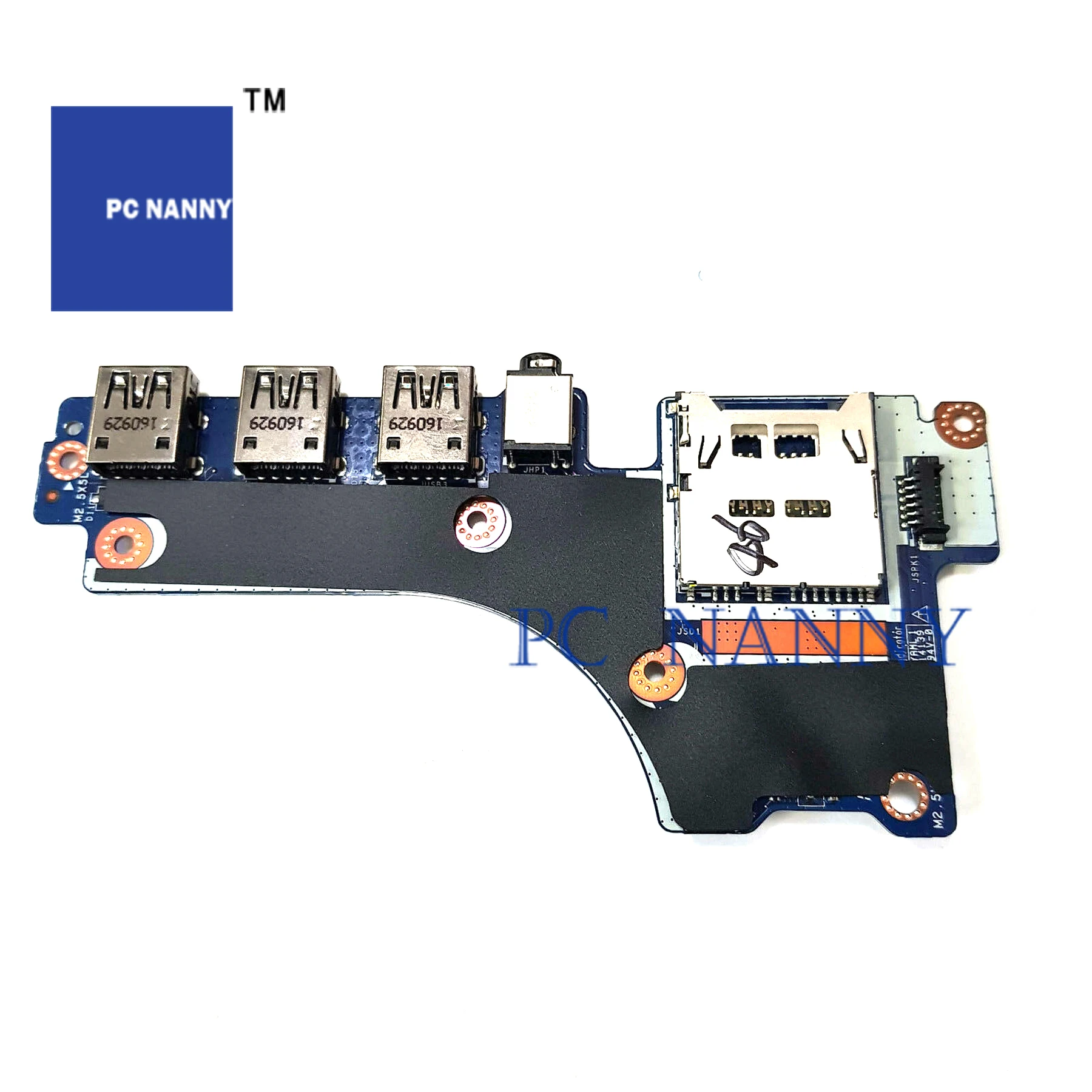 

PCNANNY FOR Dell Precision 7520 I/0 Audio USB (Right) Board SD Card Reader 00HY61 test good
