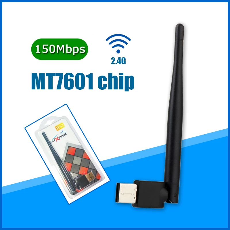 Беспроводной USB Wi Fi адаптер Satxtrem 150M MT7601 802.11n/g/b LAN 7601 150 Мбит/с Wifi приемник антенна