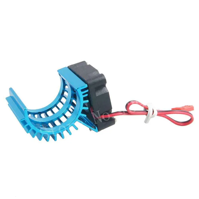 

RC Car Aluminum Alloy 380 390 Motor 28006 Heat Sink Heatsink DC 5V 0.12A Brush Brushless Fan HSP RC Parts For 1/16 Scale Models