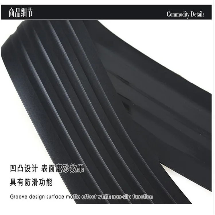

Car-Styling Rear Bumper pad Protector Car Rear Trim Cover for Suzuki Jimny The Kizashi Grand Vitara SX4 VITARA accessories