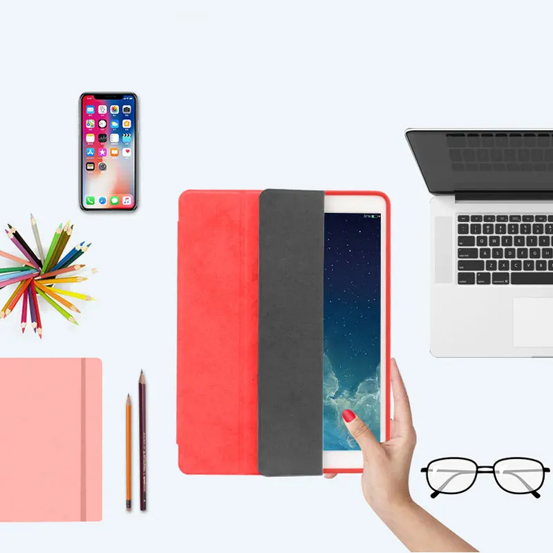 Чехол для планшетов iPad Pro 10 5 Air 3 дюймов 2019 из искусственной кожи умный силикон Edge