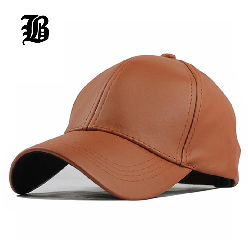 leather baseball cap with fur pom wholesale faux font new winter black leather baseball cap with fur pom wholesale faux font new winter black