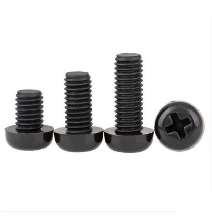 50pcs/20PCS m2 M2.5 M3 M4 M5 ISO7045 DIN7985 GB818 Nylon Cross Recessed Pan Head Screws Plastic Spacer Phillips Screw