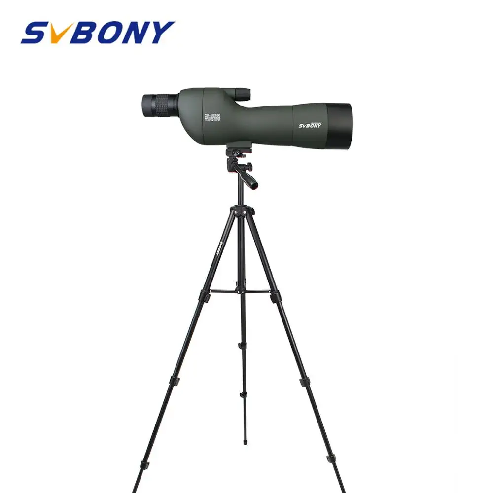 SVBONY SV28 Зрительная труба 20 60x60 телескоп прямой 180 градусов Водонепроницаемый зум