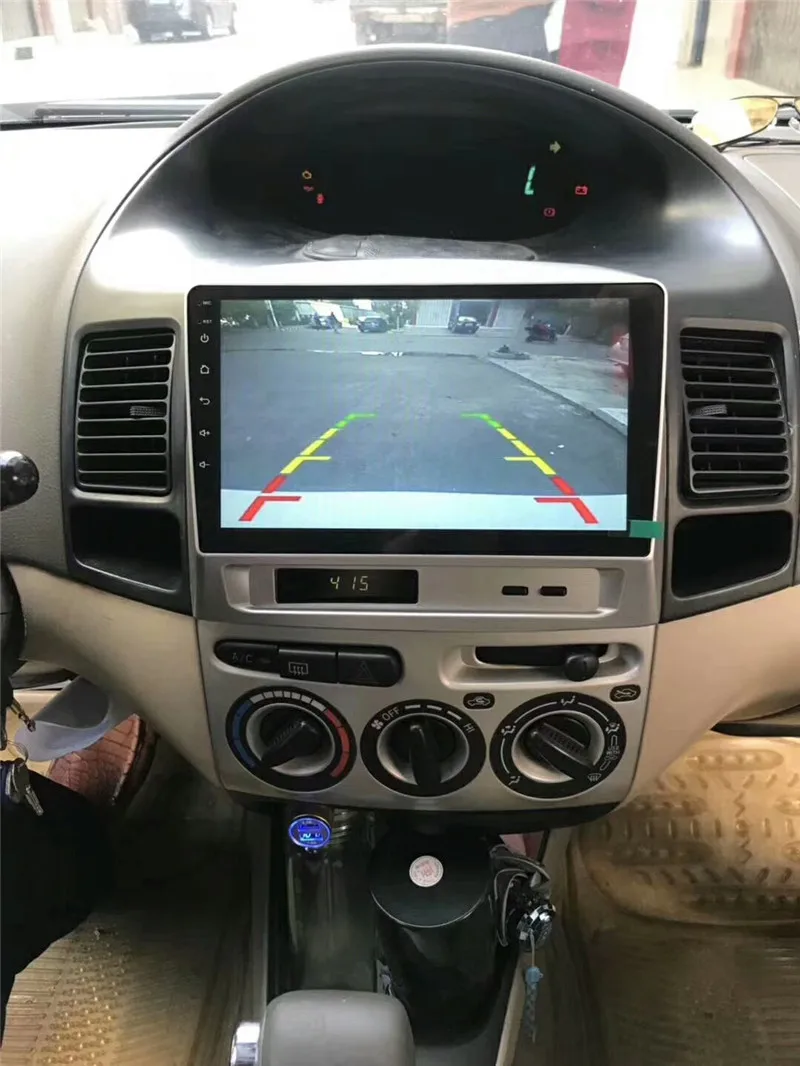 Автомобильный мультимедийный комплект Yulbro Android для Toyota Vios 2003 2004 2005 2006 2007 dvd радио