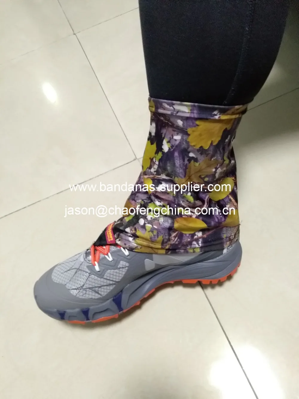 lightweight Running Trail Gaiter. Size: L-large lightweight Running Trail Gaiter. Size: L-large