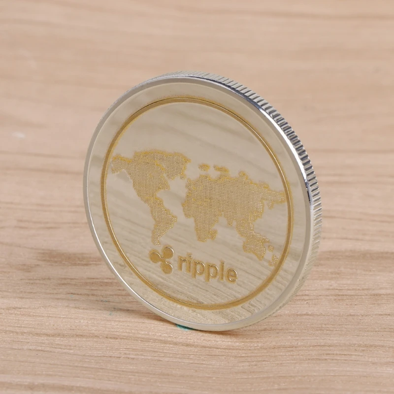 

Commemorative Coin Ripple XRP Alloy Collection Gift Souvenir Crafts Arts Bitcoin