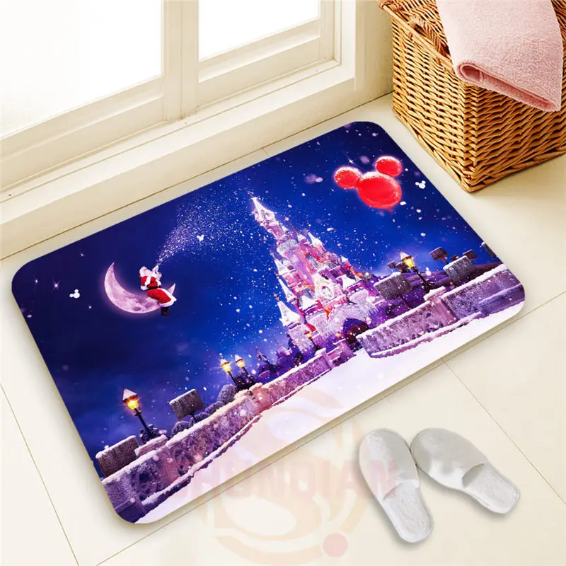 Обычай Старый замок #5 Коврик 100% Полиэстер Мультфильм Home decor Коврики Для Ванной #1103