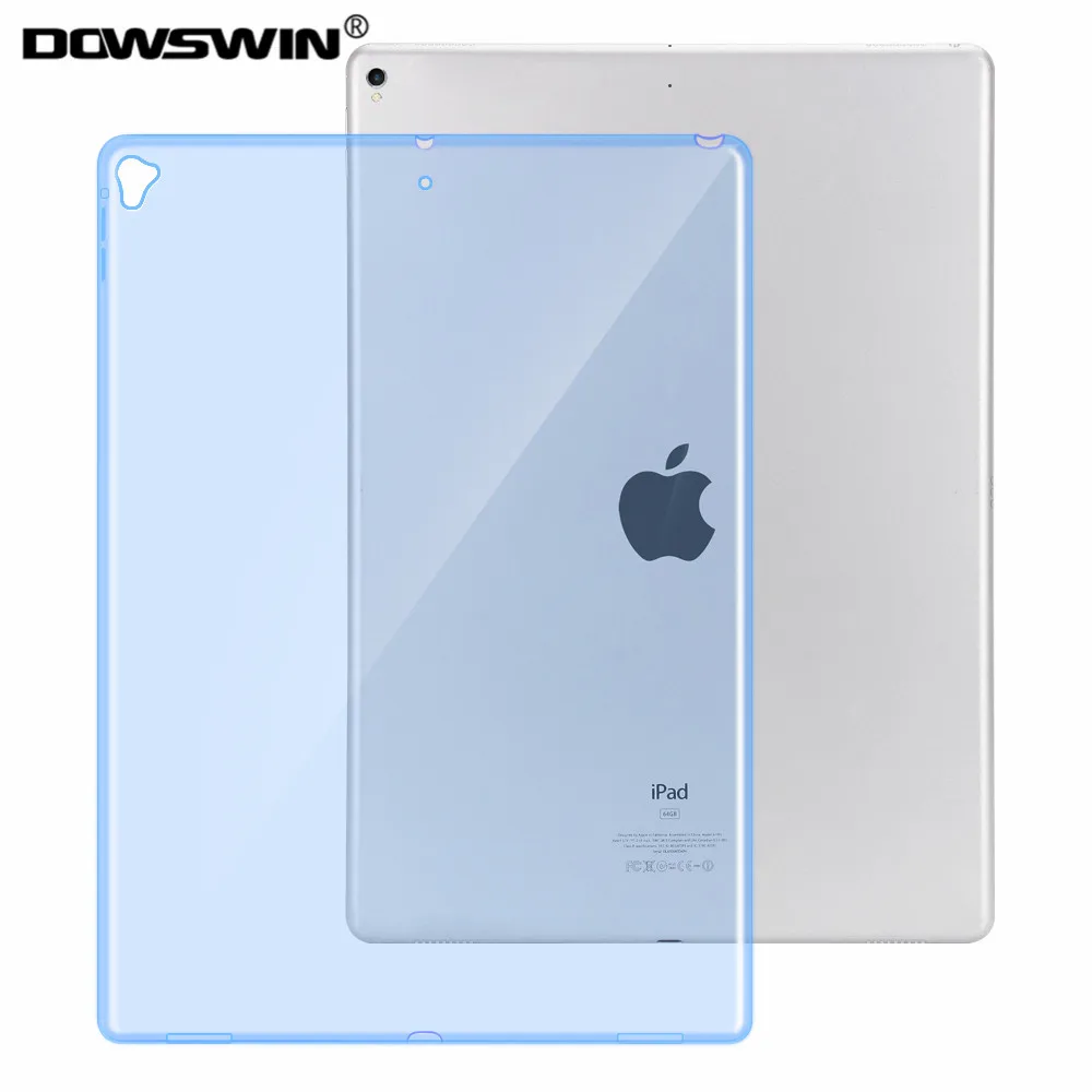 DOWSWIN чехол для iPad Pro 12,9 чехол мягкий, с бесцветным прозрачным и TPU Защитный чехол для iPad Pro 12,9 дюйма чехол