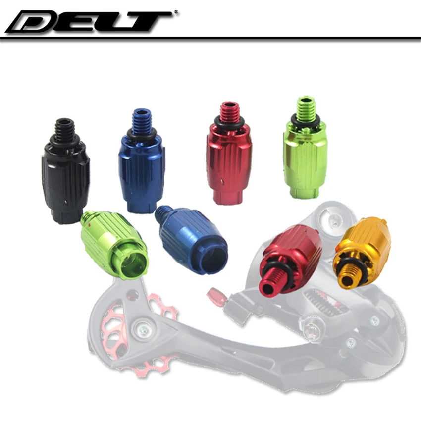 Mountain MTB Road Bicycle derailleur shifting M5 bolt caps Screw nut shift lever to adjust the