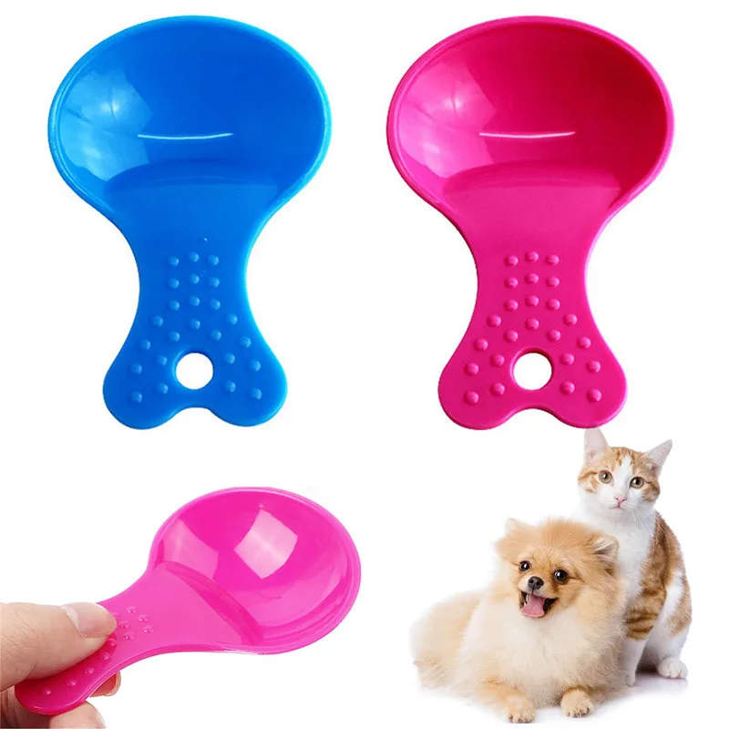 

2 Color Pet Food Spoon Small Dog Cat Food Shovel Pet Supplies