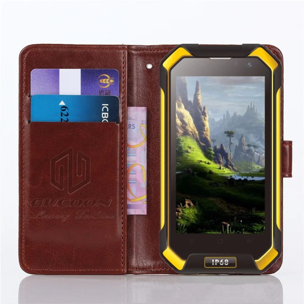 GUCOON خمر محفظة حالة ل Blackview BV6000 BV6000S A60 بو الجلود الرجعية فليب الغلاف المغناطيسي الأزياء حالات Kickstand حزام GUCOON خمر محفظة حالة ل Blackview BV6000 BV6000S A60 بو الجلود الرجعية فليب الغلاف المغناطيسي الأزياء حالات Kickstand حزام