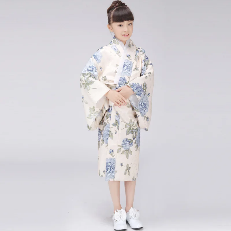 Детское традиционное кимоно для девочек японское детей юката Оби 717 8|kimono child|obi