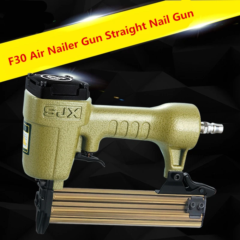 Air Nailer Gun Straight Nail Gun Pneumatic Tools Air Tools Nail Gun F30