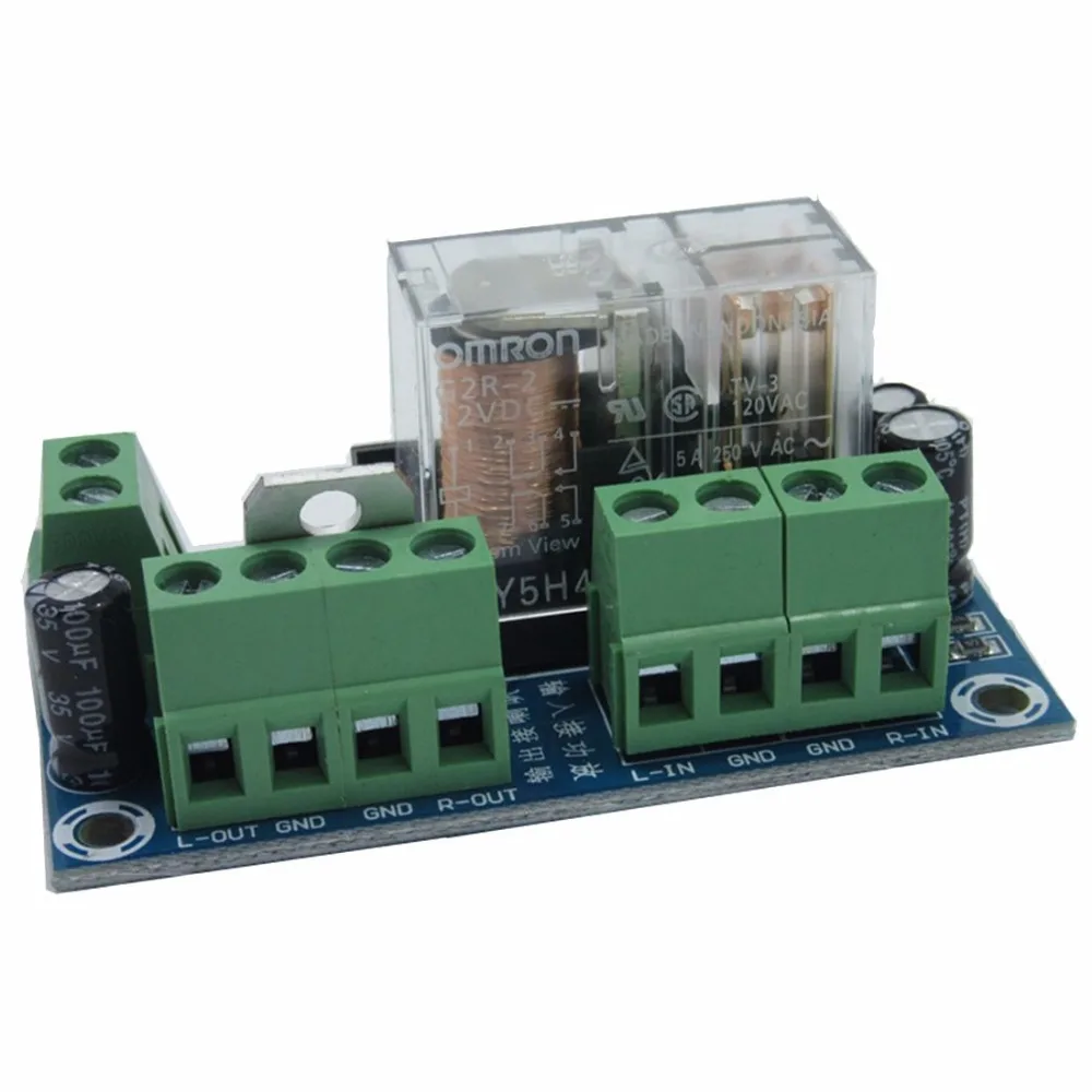 NEW 1PC UPC1237 Horn Protection Board Speaker Protection Board Omron Relay Delay Reliable Impact