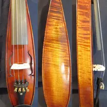 Craft baroque style hand made violin 4/4,flamed maple back#12516