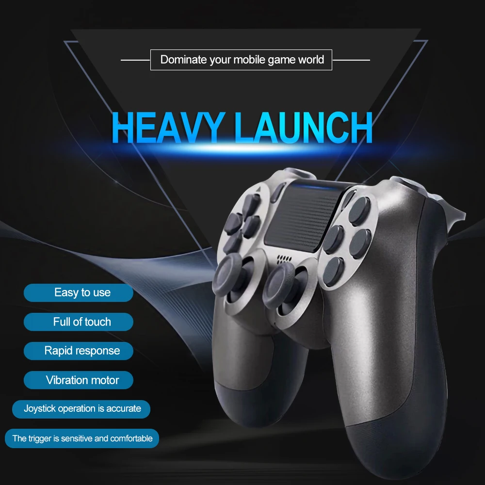 

2019 4th Bluetooth Controller For Sony PS4 Wireless Joystick For PS3 Console Dualshock Controle For PlayStation 4 PC Gamepad