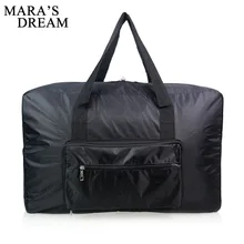 Мечта Мары Для мужчин Дорожная сумка большая емкость может сложить водонепроницаемый Оксфорд Для мужчин мешок моды случайные Для мужчин и Для женщин Дорожная сумочка