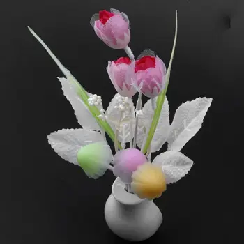 

High Quality Bed Room Lamp Mini Tulip Soft Romantic Sensor Home Decor Night Light Baby Hot Sale