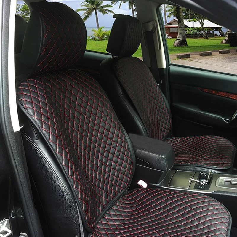 AUTOYOUTH-Car-Seat-Cushion-1-PCS-Universal-Four-Seasons-PU-Leather-Car-Interior-Seat-Cover-Pad (2)