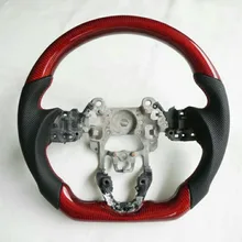 Углеродное волокно и кожа руль для Mazda 3/6 CX-5 Honda Civic MK10