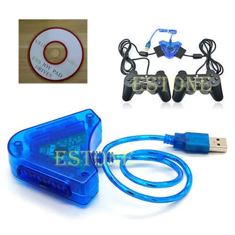 

For PS2 PSII DDR Playstation to USB PC Adapter Converter N