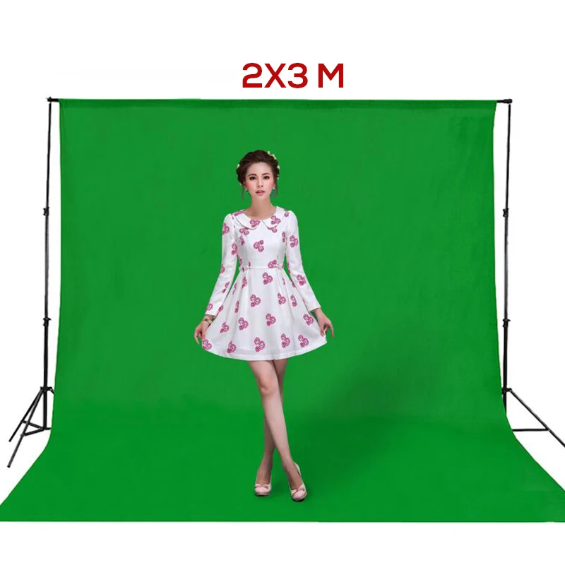 

solid color 6.6x10 feet/2x3 meters Photo Studio PVC Muslin Collapsible Backdrop Background for Photography, Video and Televisi