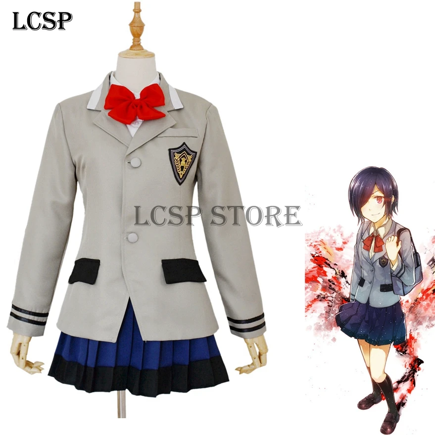 LCSP Токийский Гуль Heroine Kirishima Touka Косплей Костюм японское аниме взрослая школьная