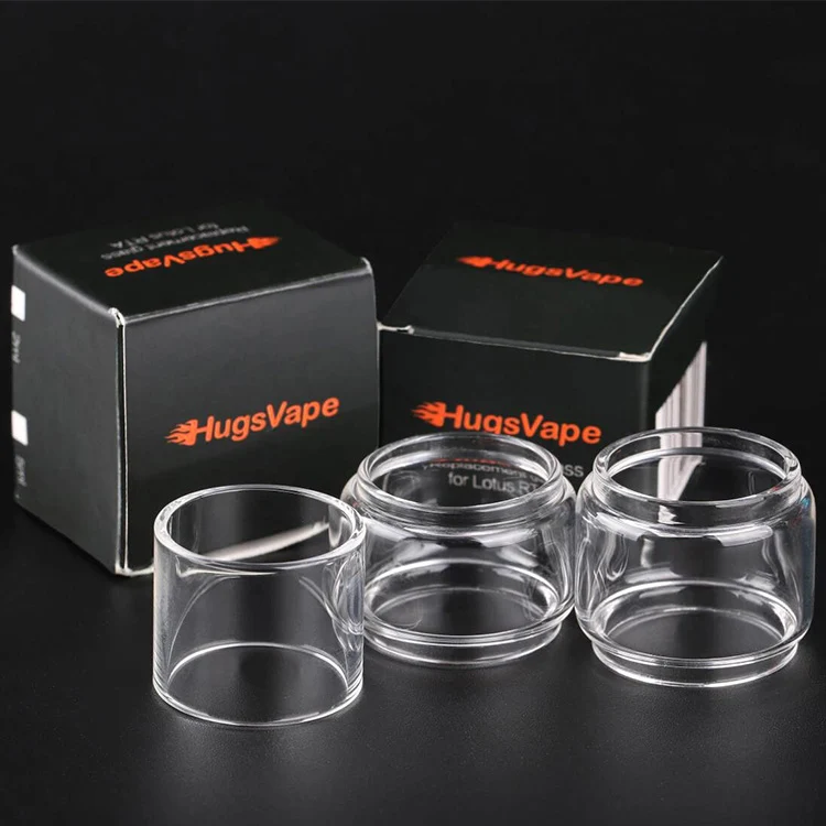 1pc Original Hugsvape Lotus Glass Tube 2ml/5ml Clear Pyrex