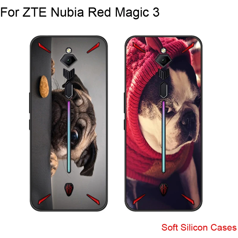 

Casing For ZTE Nubia Red Magic 3 Silicone Soft Shell Back Cover For ZTE Nubia Red Magic 3 Cute Cartoon Patterned Phone Cases