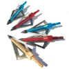12pcs 100 Grain Arrowhead Hunting Arrow Tip Point 3 Blades Shooting Broadhead Hunting Heads for Carbon Fiberglass Arrow ► Photo 1/6
