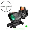 Trijicon ACOG 4X32 fibre optique réelle point rouge éclairé Chevron verre gravé réticule tactique optique portée chasse optique vue ► Photo 3/6