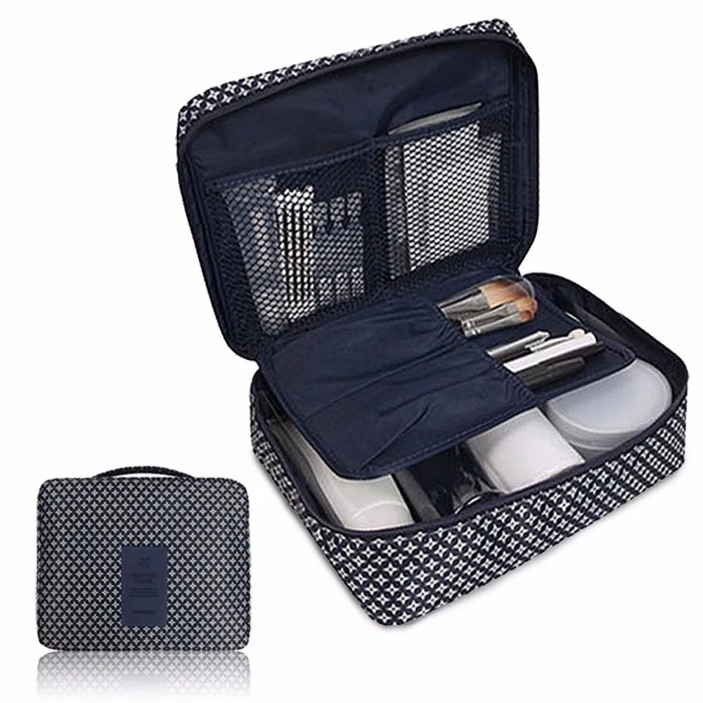 Женская сумка Pockettrip, прозрачный косметический набор для туалетных принадлежностей, дорожный органайзер, косметичка для девочек, косметичка, сумки для макияжа