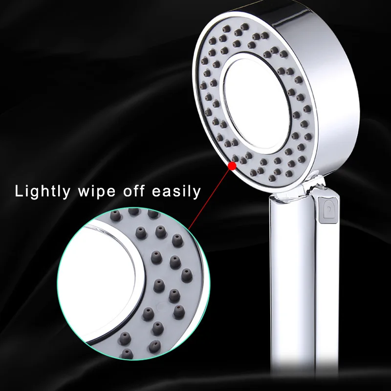 

3 Stage Magic SPA Shower Head Bathroom Energy Water Saving Showering Head Dropshipping