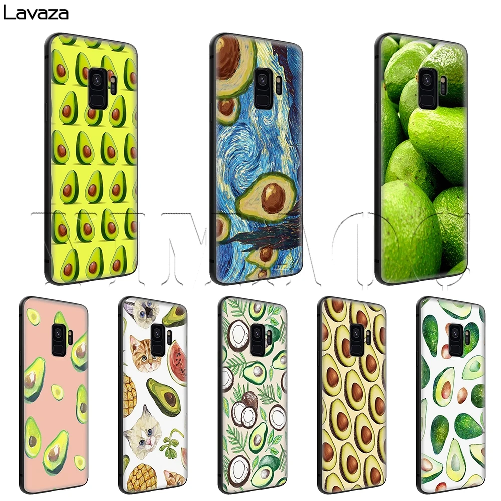 Lavaza авокадо чехол для Samsung Галактики S6 S7 край J6 S8 S9 S10 плюс A3 A5 A6 A7 A8 A9 Note 8 9 |