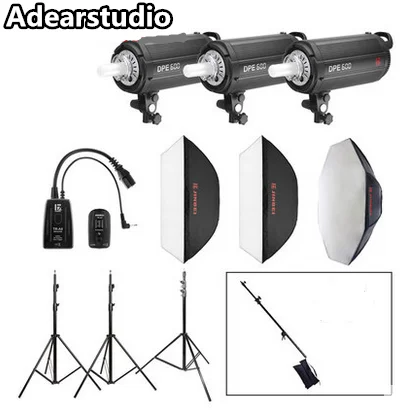 

JINBEI 600W Photo Studio Monolight Strobe Flash Light Softbox Lighting Kit for Video Shooting,Portrait Photography NO00DC