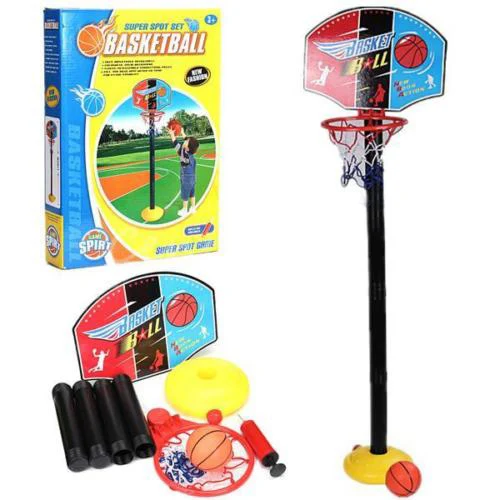 Регулируемая игрушка, баскетбольный набор, детский спортивный поезд, оборудование, сетчатый обруч, для улицы, Jeux Enfant, надувной мини-баскетбол