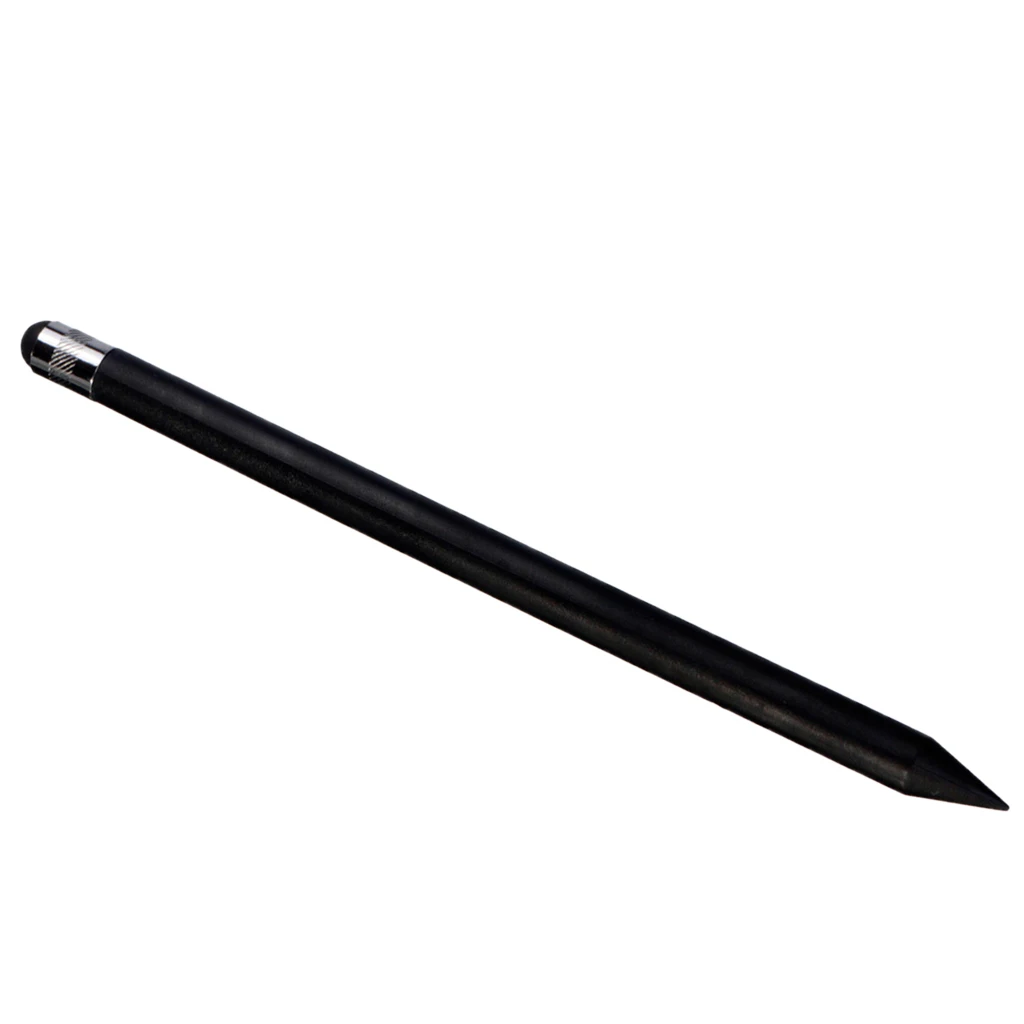Capacitive Pencil Pen Stylus for iPhone iPad Tablet Phone PC -Black